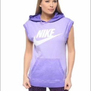 EUC Nike Solstice Sleeveless Pullover Hoodie!